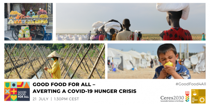 Virtual event | Good Food For All – Averting a COVID-19 hunger crisis